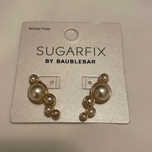 3 for $15 Sugarfix by Baublebar pearl earrings